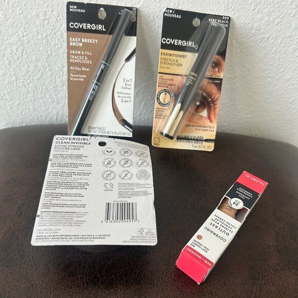 4 PIECE Drug Store MAKEUP Bundle COVERGIRL medium Skintones - Picture 6 of 7